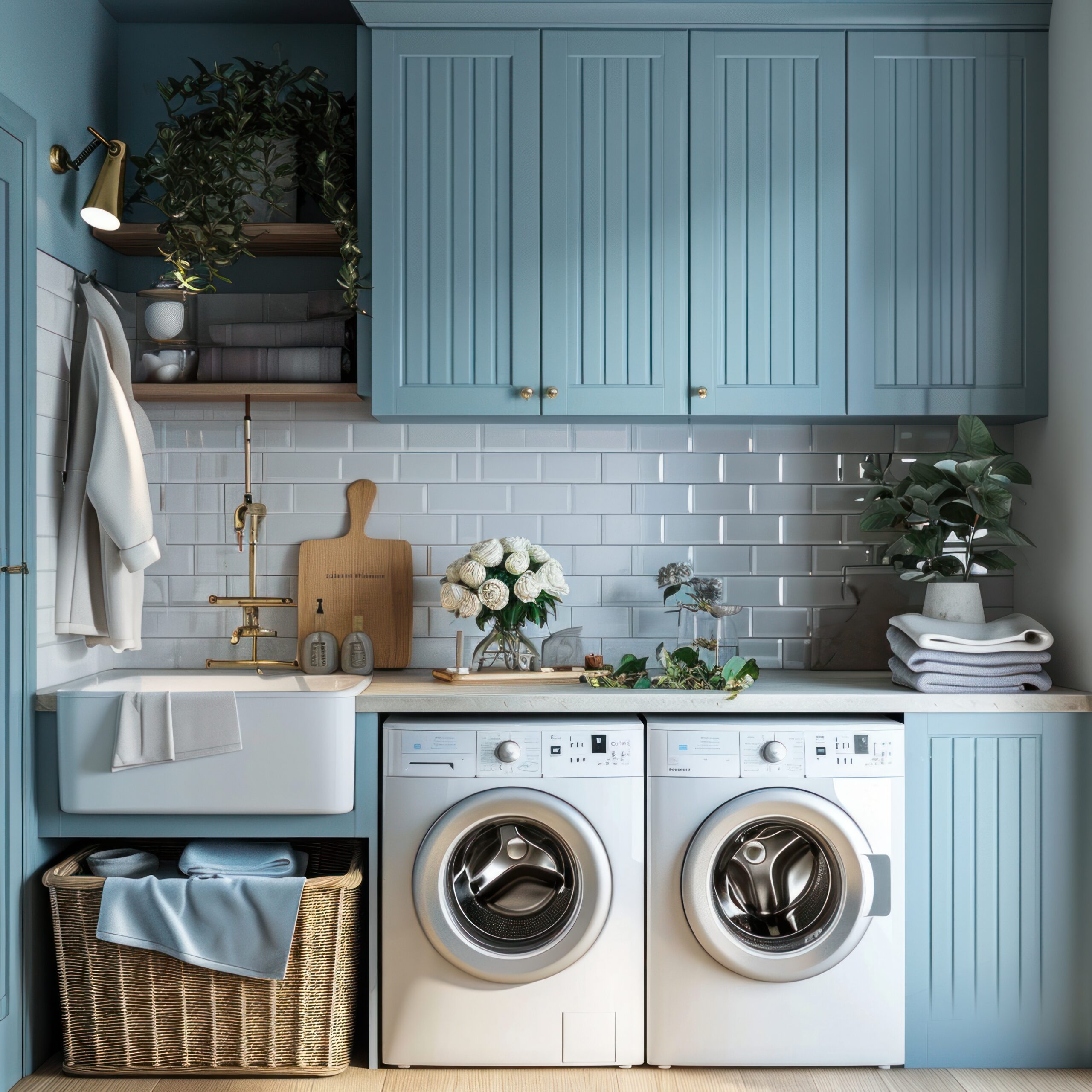 to make laundry look more luxurious, opt for an appliance with t